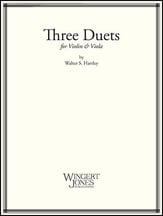 Three Duets for Violin and Viola cover